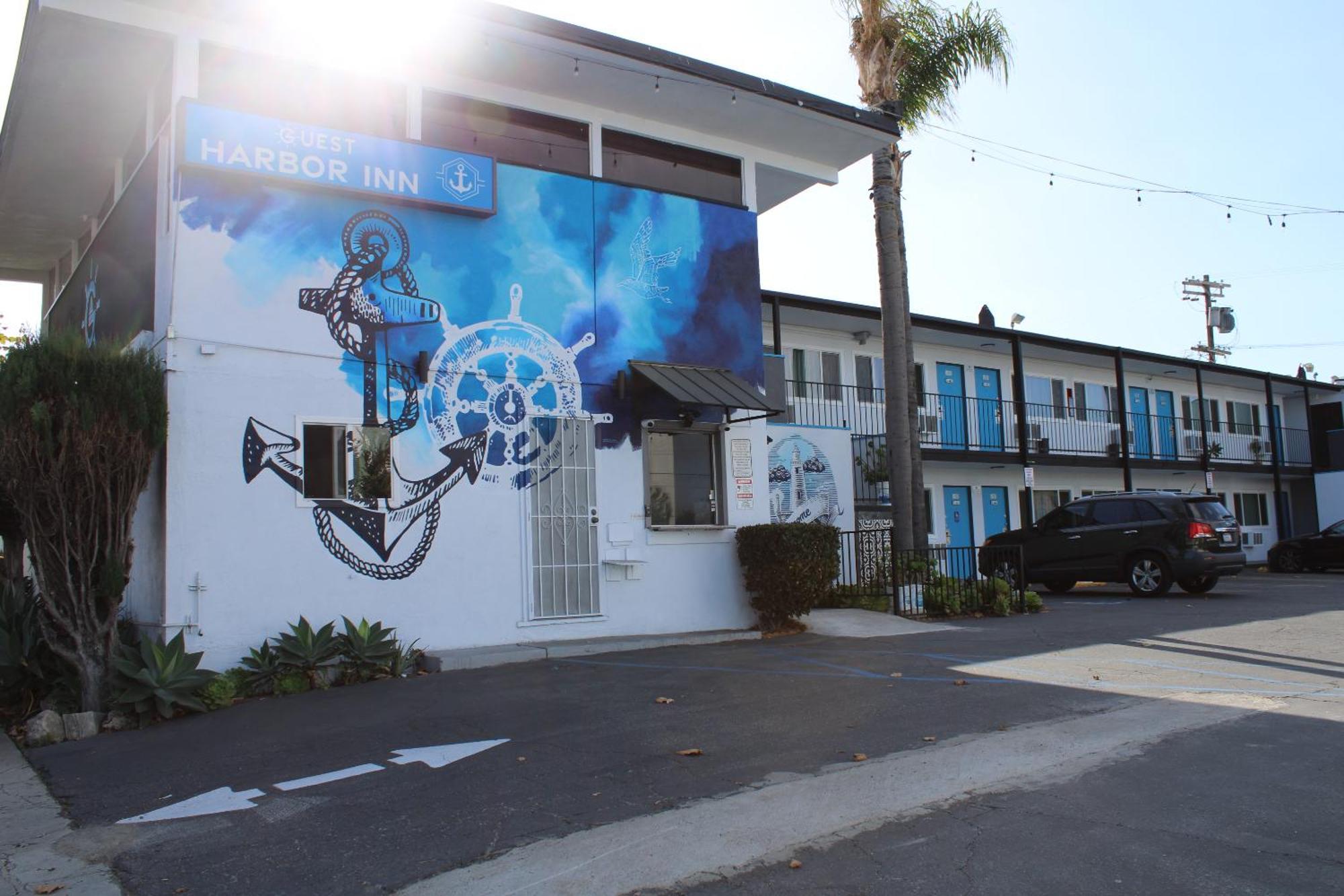 Guest Harbor Inn- Port Of Los Angeles San Pedro Exterior photo